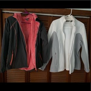2 women’s Eddie Bauer jackets- size 2X/XXL